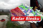 Déšť rozvodnil hladiny řek v Česku