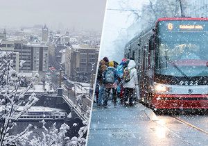 Během prvního lednového týdne se v Praze výrazně ochladí, od čtvrtka bude podle předpovědi sněžit.