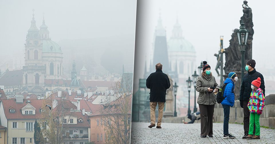 Praha se podle předpovědi příští týden zahalí do mlhy.