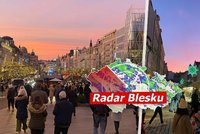 Na východě Česka hrozí ledovka, na Štědrý den má být až 10 °C. Kde nasněží? Sledujte radar Blesku