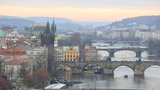 Počasí v Praze: Začátek nového roku ve znamení větru. Ochladí se