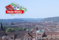 Příjemný začátek týdne s 22 °C utne zlom: Česko zasáhne silný vichr a bouřky! Sledujte radar Blesku