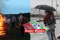Čarodějnice budou v „suchu“. S květnem se do Česka vrátí i sněžení, sledujte radar Blesku