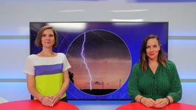 Meteoroložka Dagmar Honsová v Epicentru 29. 6. 2020