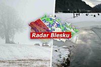 V Česku pořádně přituhne: V noci mráz až -15 °C. Kdy se oteplí? Sledujte radar Blesku