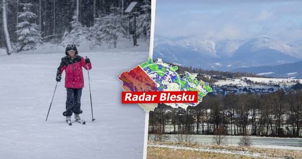 Mrzutá předpověď: Pozor na déšť, sníh i ledovku. Víkend ale přinese teplo. Sledujte radar Blesku