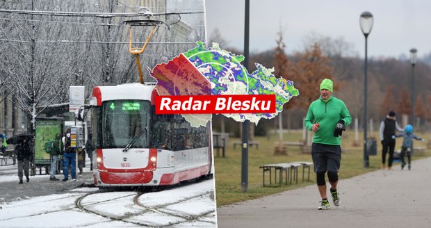 Po víkendových 6 °C zasype Česko sníh. Přidá se i vichr, sledujte radar Blesku