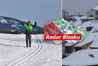 Na horách už napadlo, kdy začne sněžit i v nižších polohách? Sledujte radar Blesku