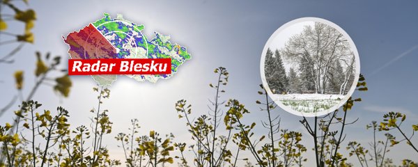 Bláznivé skoky v Česku: Na Šumavě byl mráz -10 °C, oteplí se na 20 °C. Sledujte radar Blesku