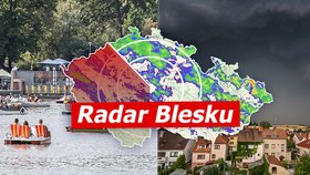 Ze zimy rovnou do léta. V pondělí bude až 31 °C, pak přijdou bouřky. Sledujte radar Blesku.