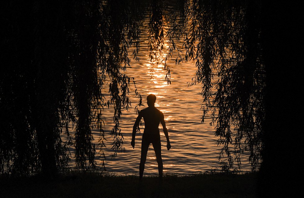 Rumunské děti během vlny veder (srpen 2019)