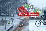 Ve čtvrtek a pátek se může v ČR tvořit ledovka, na severu bude i silný vítr. Sledujte radar Blesku