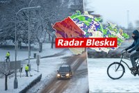 Varování před Štědrým dnem: V Česku hrozí ledovka i vichr. Sledujte radar Blesku