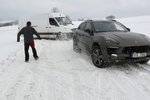 Sníh a vítr nadále komplikovaly dopravu v Moravskoslezském kraji.