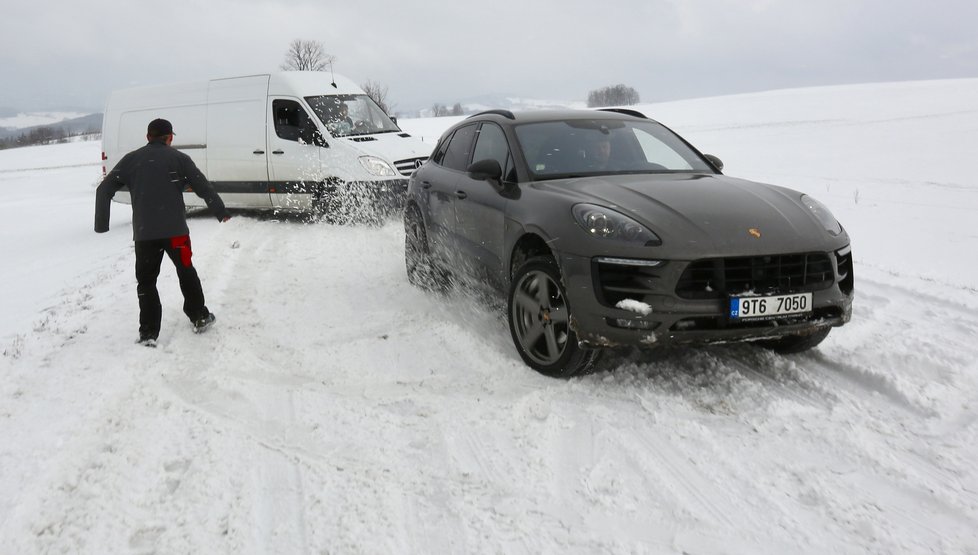 Na konci dubna se do Česka vrátil mráz a sníh.