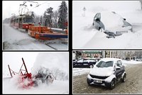 Sněhová kalamita pokračuje: Jak bude v příštích dnech?
