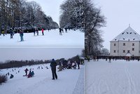 V Praze jako na horách! Na Hvězdě se běžkovalo, na Ladronce bobovalo. Přijde ale obleva, říká meteoroložka