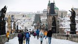 Do Prahy se vrátí zimní počasí. Zpočátku bude spíše foukat, od čtvrtka by mělo i sněžit 