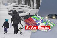 Třeskuté mrazy vydrží v Česku ještě týden, pak se oteplí. A přijde chumelení, sledujte radar Blesku