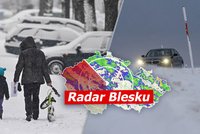 Třeskuté mrazy vydrží v Česku ještě týden, pak se oteplí. A přijde chumelení, sledujte radar Blesku