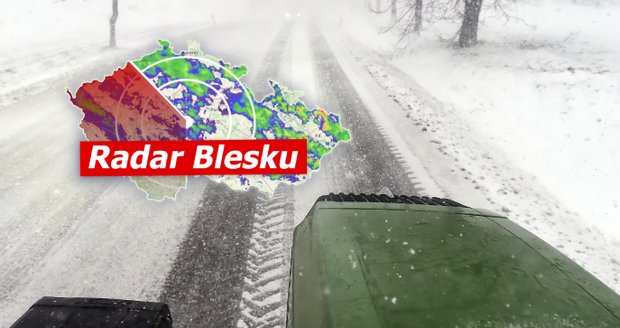 Česko se potýká se sněhem.