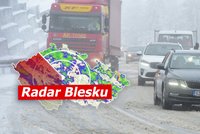 V Česku hrozí sněhové jazyky i silný mráz. Může být až -9 °C, sledujte radar Blesku