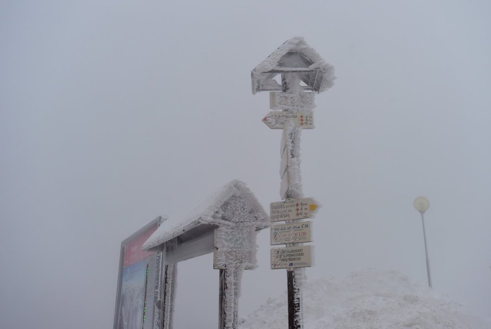 Sněhová kalamita v Česku (6.2.2022)