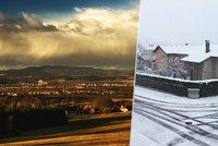 O víkendu se oteplí až na 17 °C a změní se čas. V pondělí bude vydatně sněžit