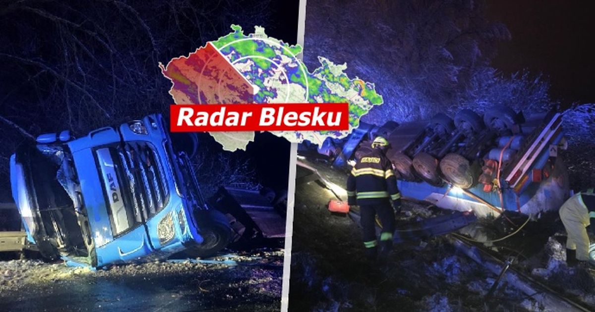 Tiempo | Nieve y retrasos en el transporte público: la nieve complica el transporte en la República Checa