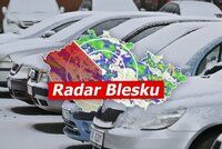 Upravili výstrahu pro Česko: Dorazí husté sněžení i silný vichr. Sledujte radar Blesku