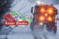 Komplikace v dopravě nekončí: Sníh trápí Česko! Autobusy nabírají zpoždění, sledujte radar Blesku
