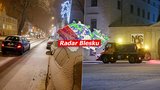 Přívaly sněhu vystřídá v Česku mráz. Teploty spadnou až k -10 °C, sledujte radar Blesku