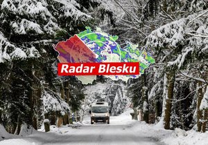 České hory zasype několik desítek centimetrů sněhu.