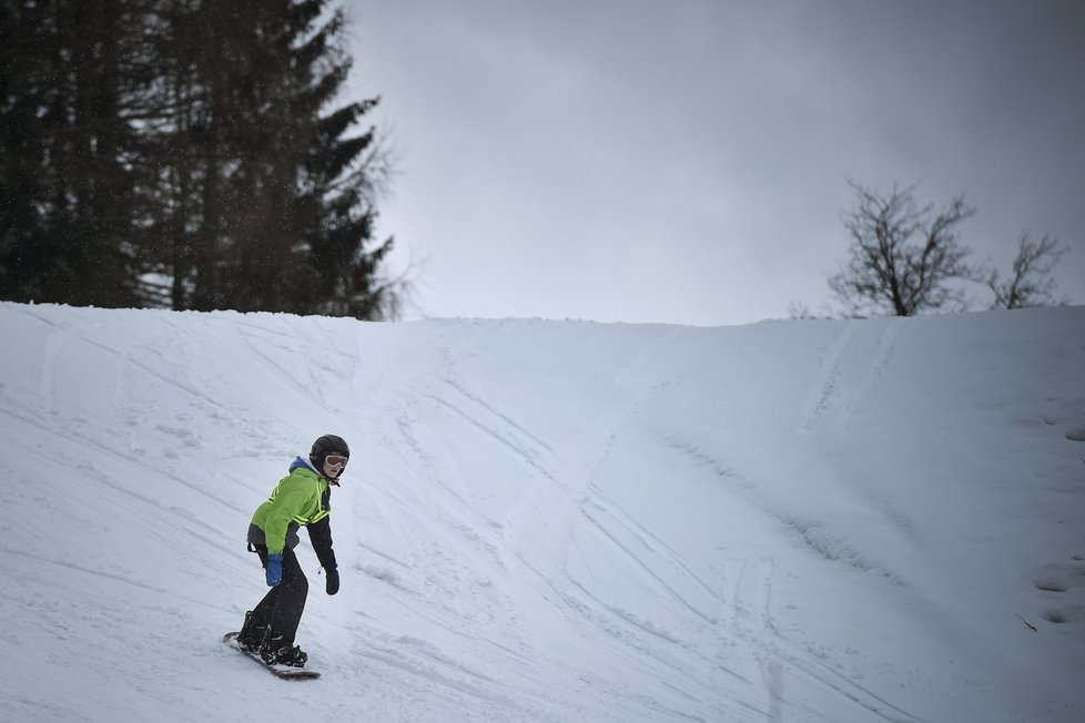 Lyžařské středisko na Tanvaldském Špičáku