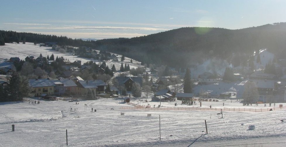 Zima na Šumavě: Kvilda