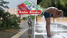 Česko čeká opět horký víkend, ojediněle lze očekávat bouřky
