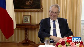 Prezident Miloš Zeman při projevu k ničivému tornádu na jihu Moravy.