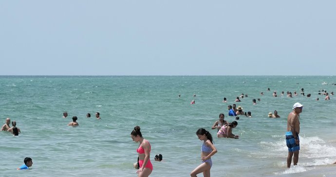 Vedra u moře na Floridě (červenec 2023)