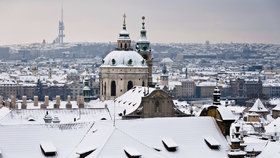 V Praze napadne sníh.