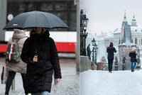 Počasí v Praze jako na houpačce. Sníh vystřídá v druhé polovině týdne oteplení a déšť