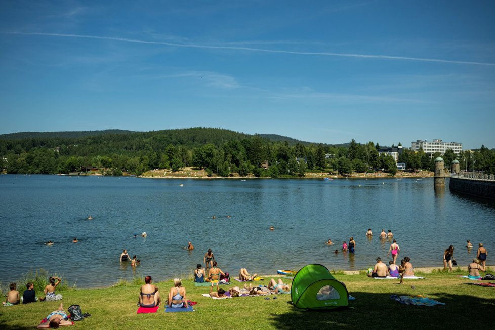 V sobotu 15. 7. padaly v Česku teplotní rekordy.