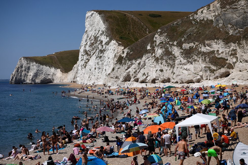 Vlna veder zasáhla i Velkou Británii (16.7.2022)