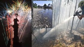 S vedrem a suchem je v Česku spojena řada zákazů. Platí pro ohňostroje, čerpání vody z řek či pobyt v lesích.