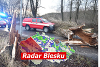 Varování meteorologů: Česko zasáhne silný vítr s rychlostí až 90 km/h! Sledujte radar Blesku