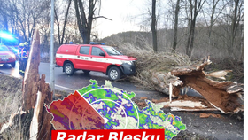 Varování meteorologů: Česko zasáhne silný vítr s rychlostí až 90 km/h! Sledujte radar Blesku