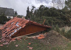 V Česku budu znovu silně foukat, na Šumavě navíc hrozí povodně