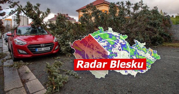 Větrno nekončí: Silný vítr se o víkendu vrátí. V Česku bude až 10 °C, sledujte radar Blesku