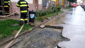 Jihomoravští hasiči zasahovali poslední červencovou neděli při přívalových deštích nejčastěji v Brně.