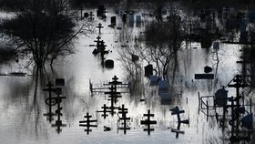 Záplavy v Orenburské oblasti v Rusku