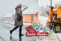 Česko trápí mrznoucí déšť i ledovka. V týdnu bude až 9 °C, sledujte radar Blesku